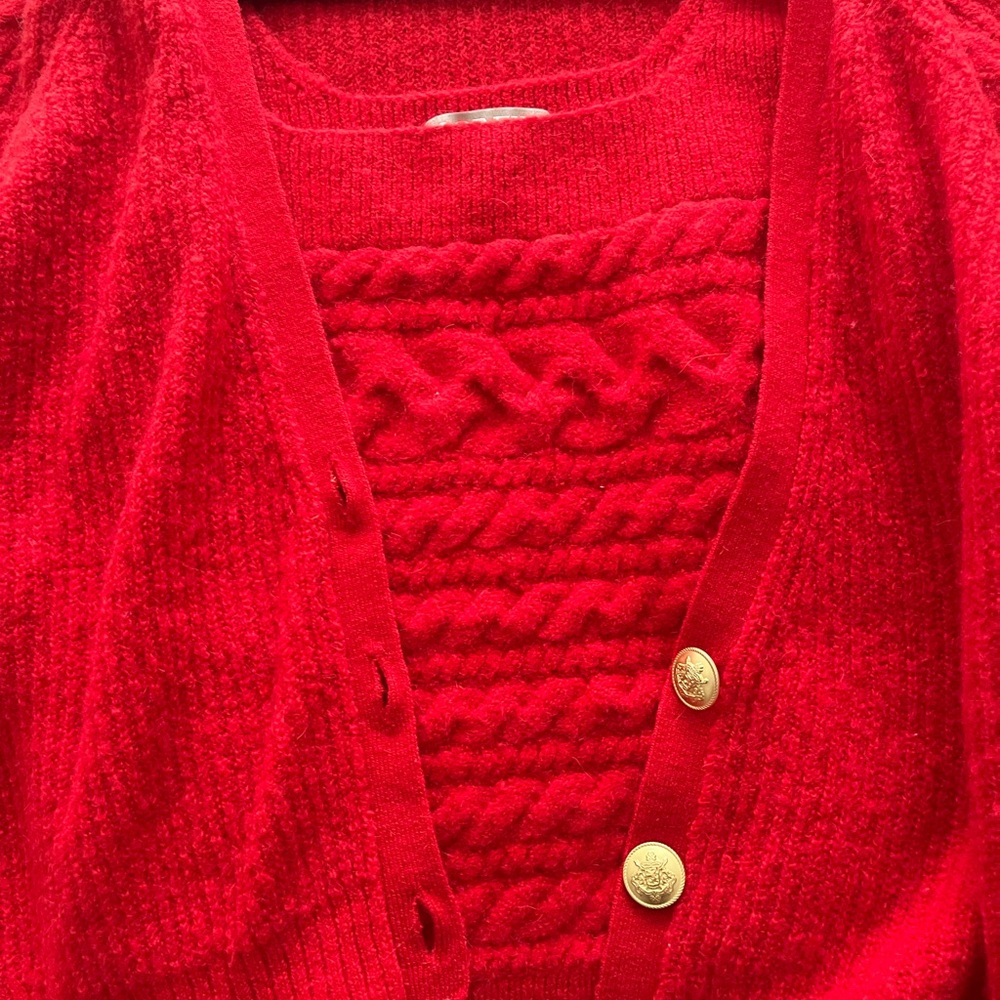 Jcrew tank and sweater set. Never worn.